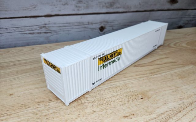 Wagons marchandises HO: 3 Conteneurs 53 Intermodal Stax ATLAS pour MAXI-IV HO 1/87