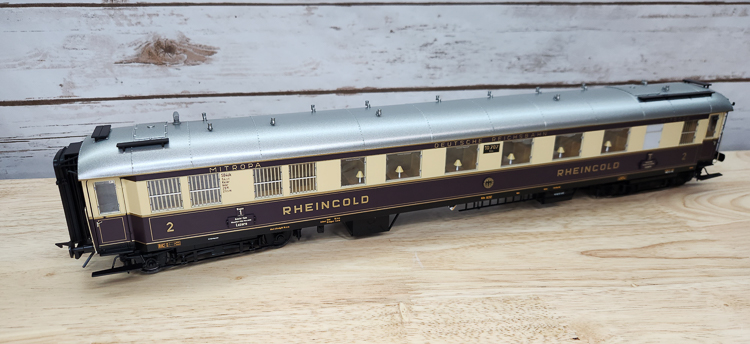Lenz MTH-Line Rheingold 5-Car Passenger Coach Set — Unboxing
